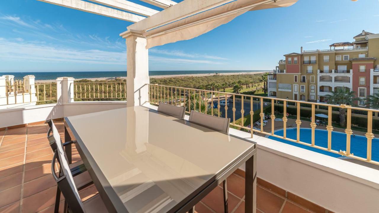 Apartamentos Costaluz Las Dunas Isla Canela Bagian luar foto
